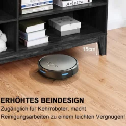 TV-Schrank Fernsehschrank Holz TV-Ständer Fernseher Fernsehtisch mit Regale Dunkelbraun