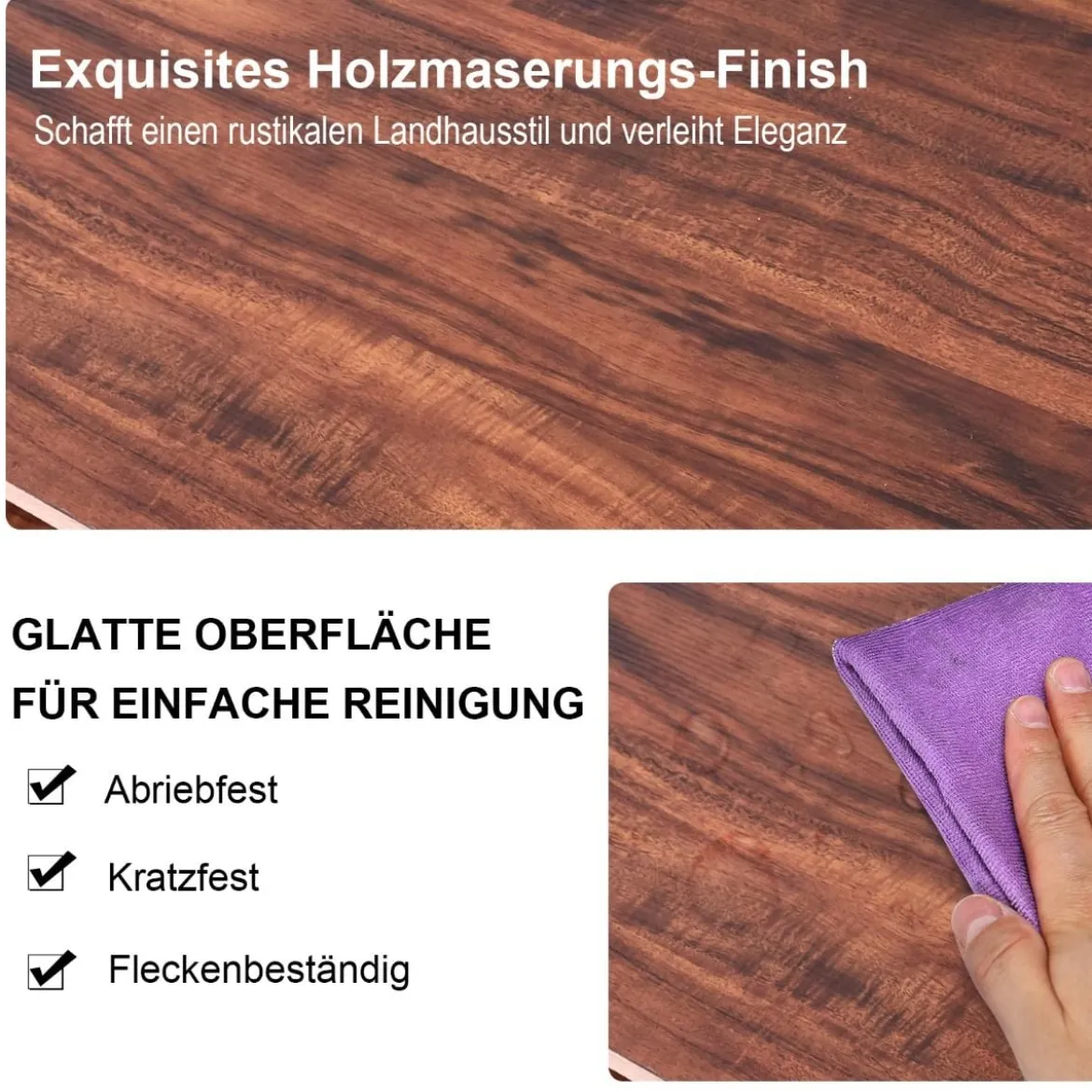 TV-Schrank Fernsehschrank Holz TV-Ständer Fernseher mit Regalen 147 x 40 x 61 cm Braun