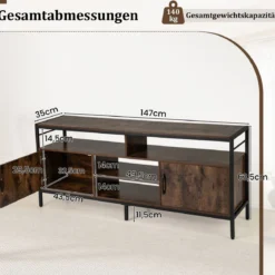 TV-Schrank Lowboard für 65