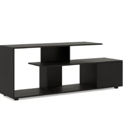 TV-Ständer für Fernseher bis zu 55 Zoll mit Ablageflächen & Schrank TV Schrank Lowboard