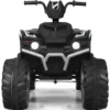 12V Elektro Kinderquad mit Scheinwerfer Mini Elektroquad mit Musik & Hupe 4 Räder Kinder Quad 2,8-5 km/h für Kinder ab 3 Jahren Schwarz