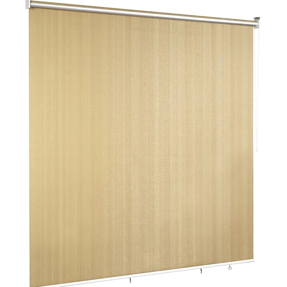 Verdunkelungsrollo Abdunkelungsrollo Sichtsschutz Kälteschutz 181 x 181 cm Beige