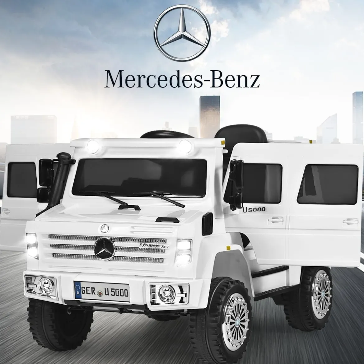 12V Kinderauto mit 2,4G Fernbedienung & 2 Geschwindigkeiten