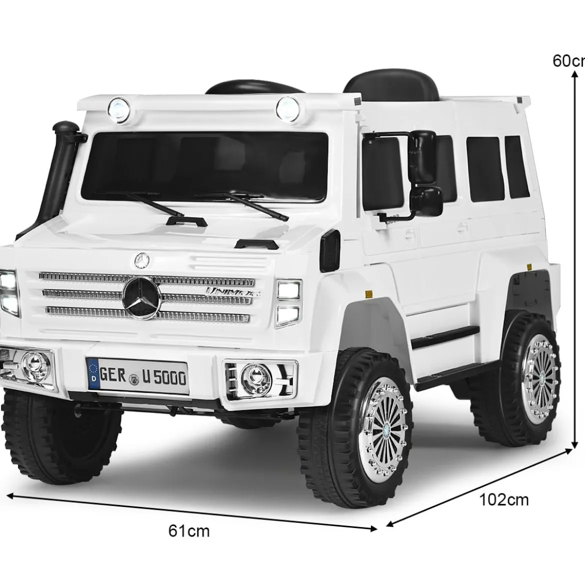 12V Kinderauto mit 2,4G Fernbedienung & 2 Geschwindigkeiten
