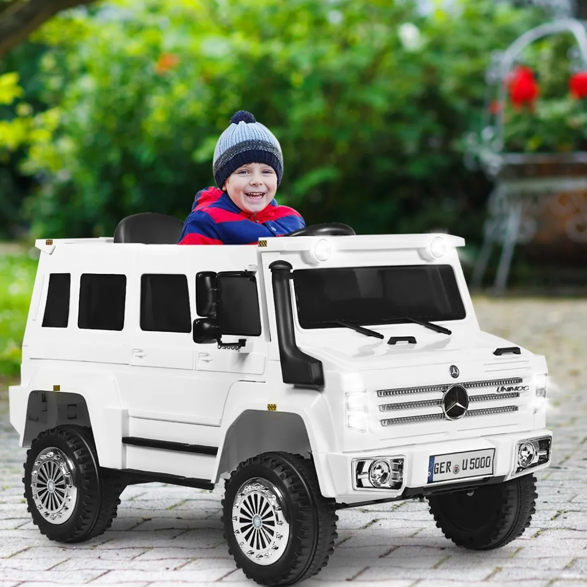 12V Kinderauto mit 2,4G Fernbedienung & 2 Geschwindigkeiten