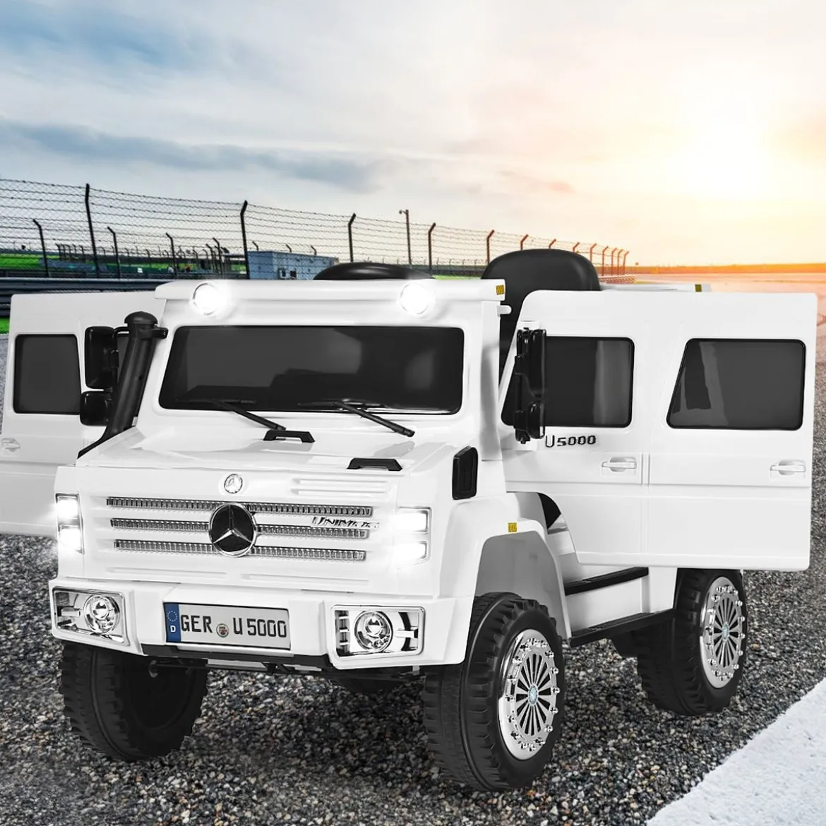 12V Kinderauto mit 2,4G Fernbedienung & 2 Geschwindigkeiten