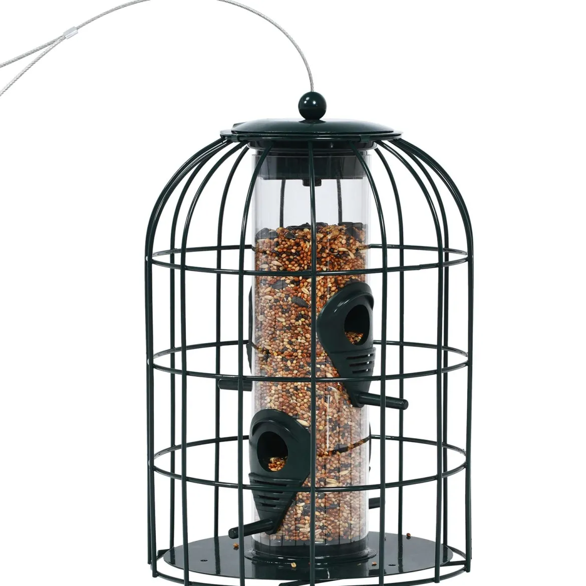 Vogelfutterspender Eichhörnchensicher Futtersäule Hängende Vogelfutterstation Vogelhaus Vogelfutterspender Futterhaus