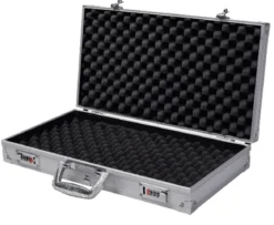 Waffenkoffer Gewehrkoffer Pistolenkoffer Alukoffer Waffen Koffer 47x25 cm