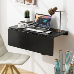 Wandmontierter Klapptisch Platzsparender Küchentisch Klappbarer Wandtisch 80 x 60 cm