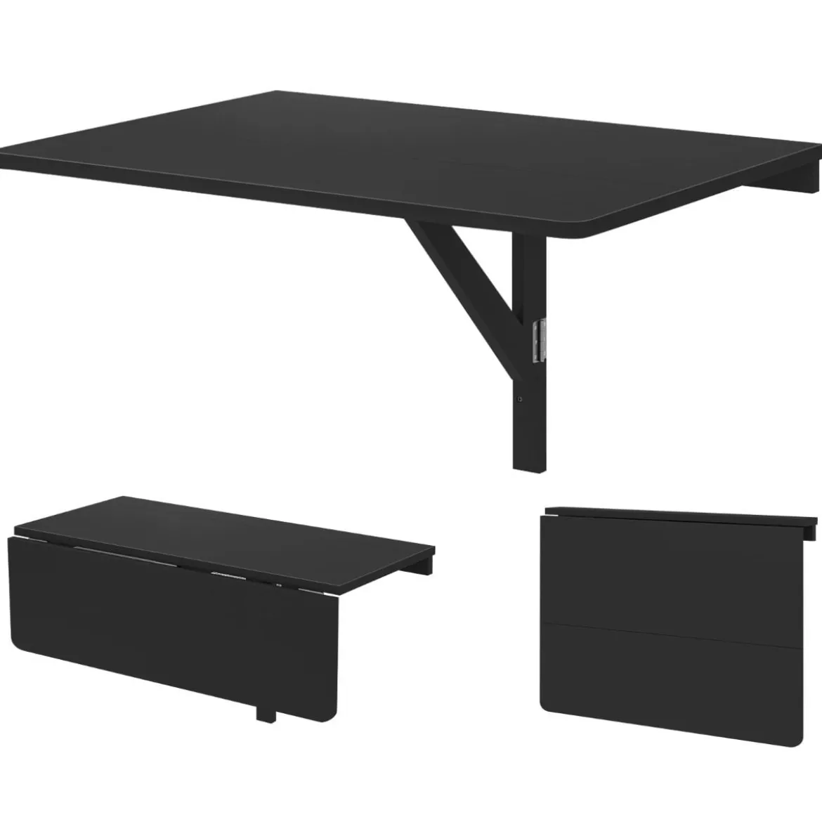 Wandmontierter Klapptisch Platzsparender Küchentisch Klappbarer Wandtisch 80 x 60 cm