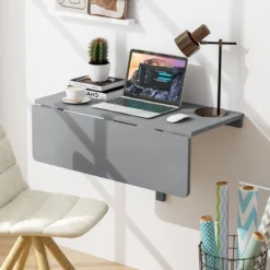 Wandmontierter Klapptisch Platzsparender Küchentisch Klappbarer Wandtisch 80 x 60 cm