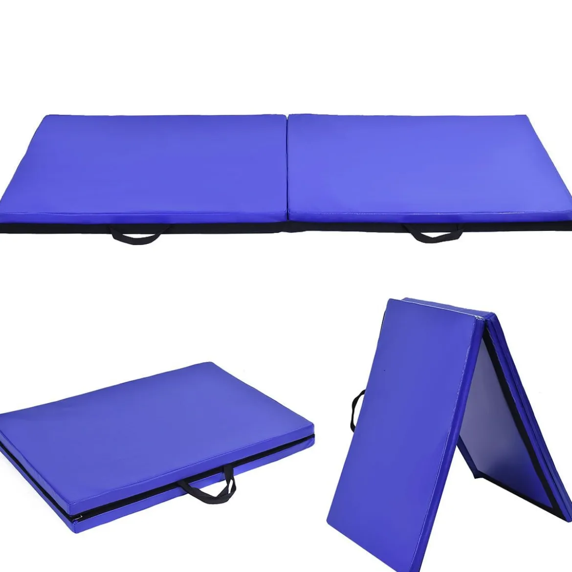 Weichbodenmatte Gymnastikmatte Yogamatte Klappmatte Turnmatte 180x60x4cm