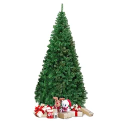 Weihnachtsbaum Künstlicher Tannenbaum Christbaum mit Metallständer 150-240 cm Grün