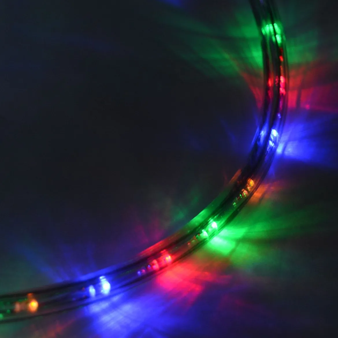 Weihnachtsbeleuchtung 20 M Lichterschlauch Lichterkette für Außen und Innen mit 720 LEDs