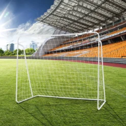 Wetterfester Fußballtor mit Netz & Robustem Rahmen Fussballtor Torwand 215 x 152 x 76 cm