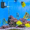 30 W Mini Aquarium Pumpe mit 2,5 m Hohem Hub & 1,83 m Netzkabel & 3 Düsen Wasserpumpe 1400 L/h