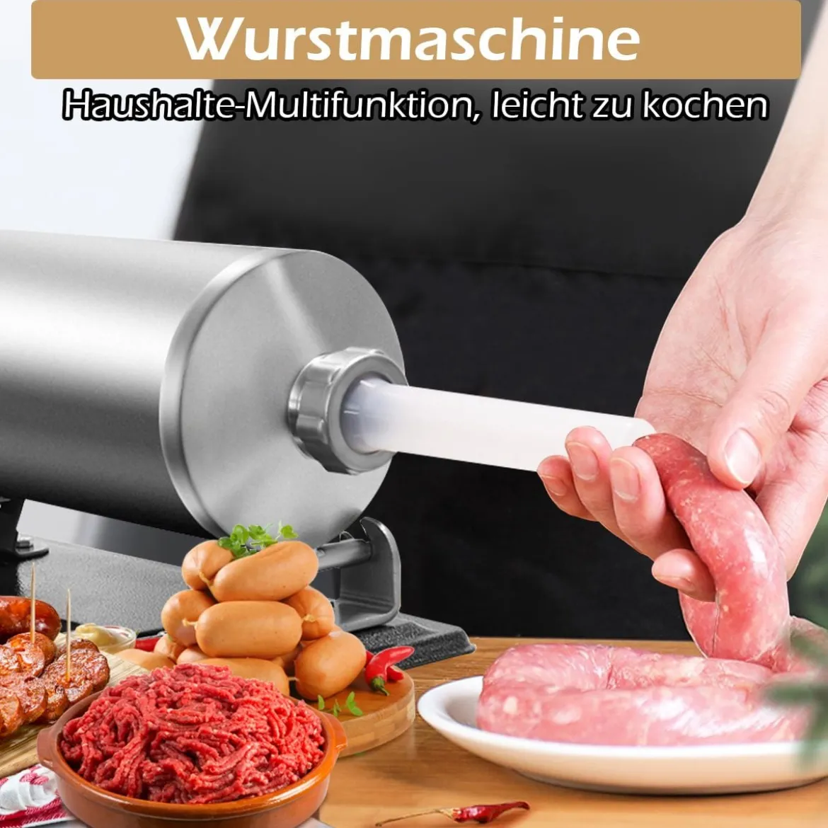 Wurstfüller Wurstmaschine Wurstfüllmaschine 4kg Wurstspritze Wurstpresse