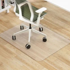 120 x 90 cm Bürostuhlunterlage Transparente PVC-Bodenschutzmatte Bodenschutzmatte
