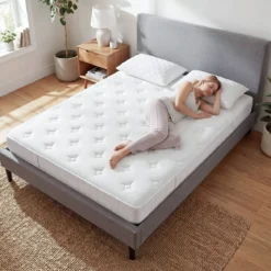 140 x 200 cm Doppelmatratze für Bewegungsisolation & Druckentlastung 20 cm Foam Hybrid Matratze
