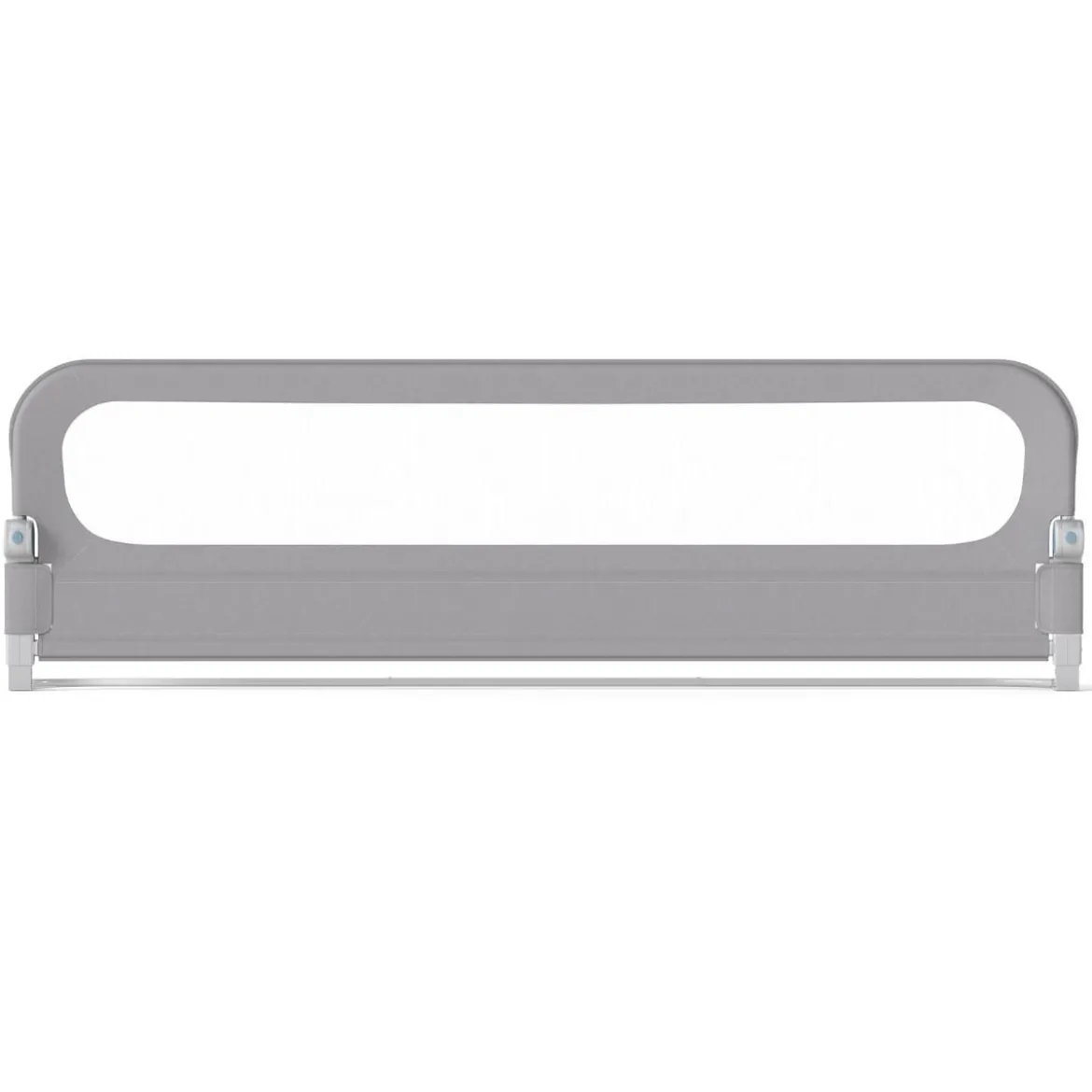 198 x 60 cm Klappbares Bettgitter mit Abnehmbarem Oxford-Bezug Bettschutzgitter Grau