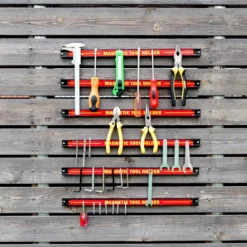 6 x Magnet Werkzeughalter Wand Magnetleiste Set Magnetleiste 46 cm