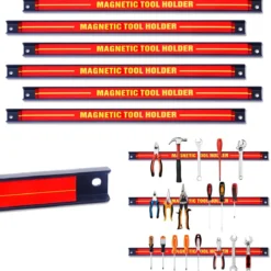 6 x Magnet Werkzeughalter Wand Magnetleiste Set Magnetleiste 46 cm