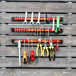 3 x Magnet Werkzeughalter Wand Magnetleiste Set Magnetleiste 46 cm