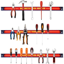 3 x Magnet Werkzeughalter Wand Magnetleiste Set Magnetleiste 46 cm