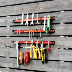 3 x Magnet Werkzeughalter Wand Magnetleiste Set Magnetleiste 46 cm