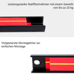 3 x Magnet Werkzeughalter Wand Magnetleiste Set Magnetleiste 46 cm