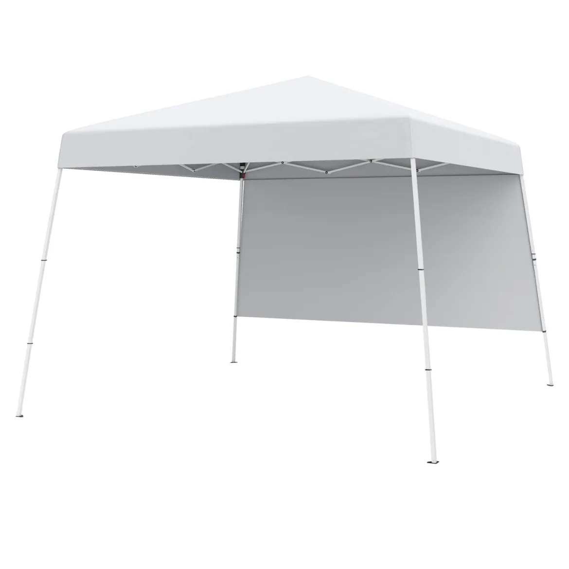 3 x 3 m Pop up Pavillon Faltpavillon Gartenzelt Wasserdicht & Sonnenschutz Gartenpavillon Partyzelt Weiß