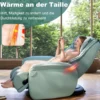 Zero Gravity SL Spur Massagestuhl Liegestuhl mit Ganzkörpermassage Rückenheizung Grün